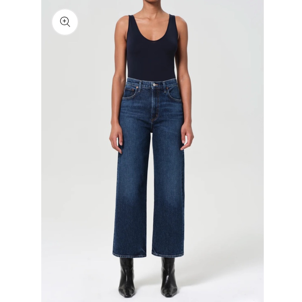 Agolde Ren Denim Jeans - Zipper Jeans